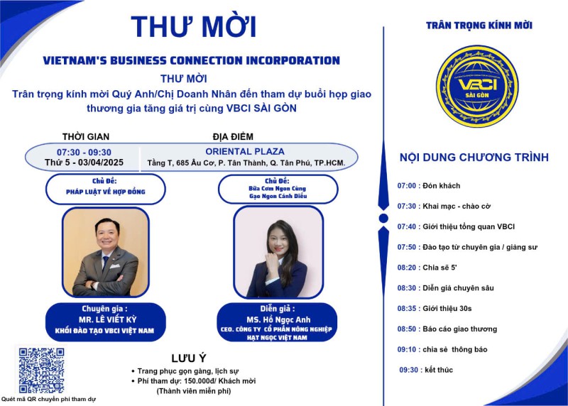 Sự kiện giao thương lần thứ 105:  Bữa Cơm Ngon Kết Nối Bền Vững
